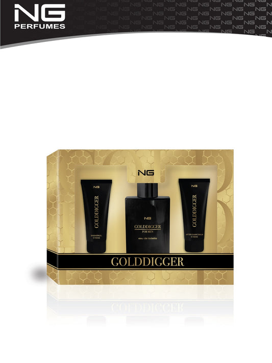 Giftset Golddigger for Men - 3 delig